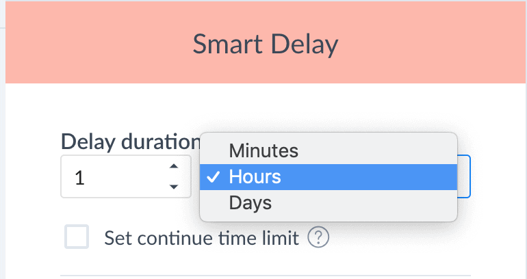 Smart Delay Time Select