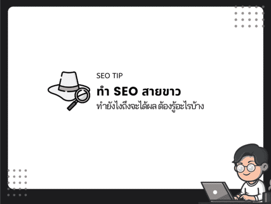 SEO สายขาว White Hat SEO