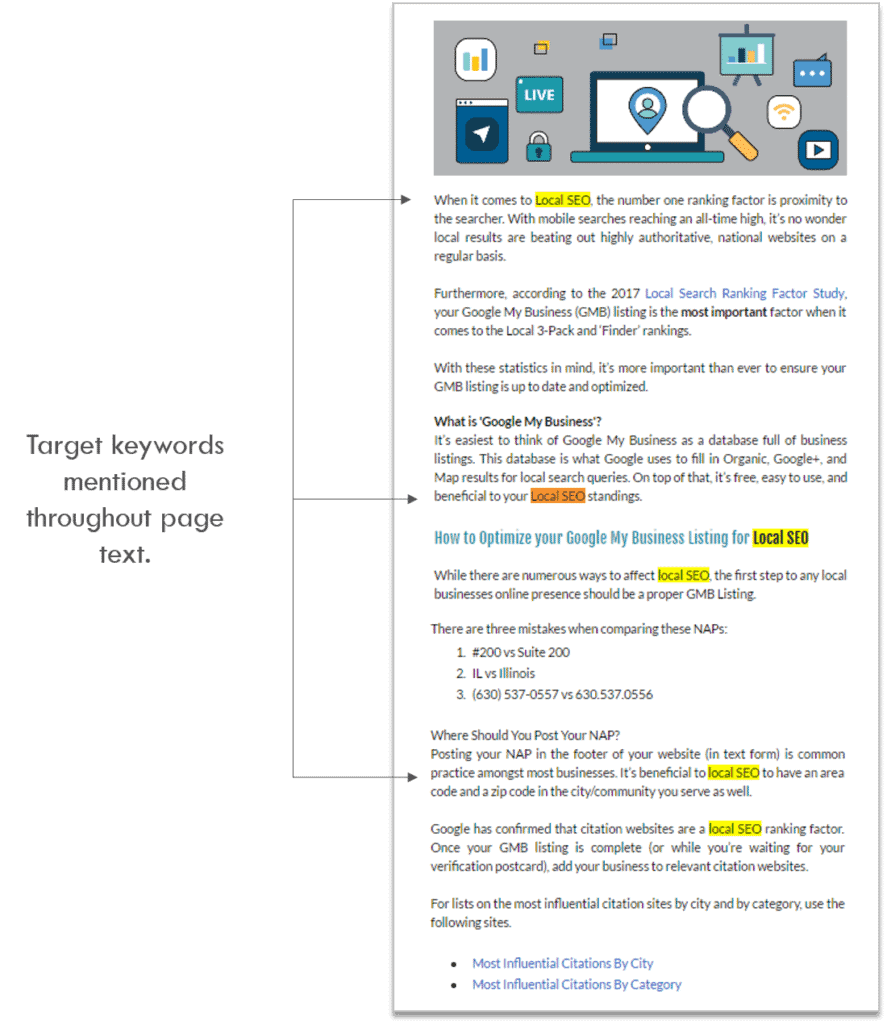 กระจาย keyword เพื่อ seo