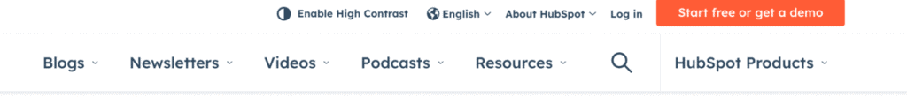 Call To Action บน Menu Bar