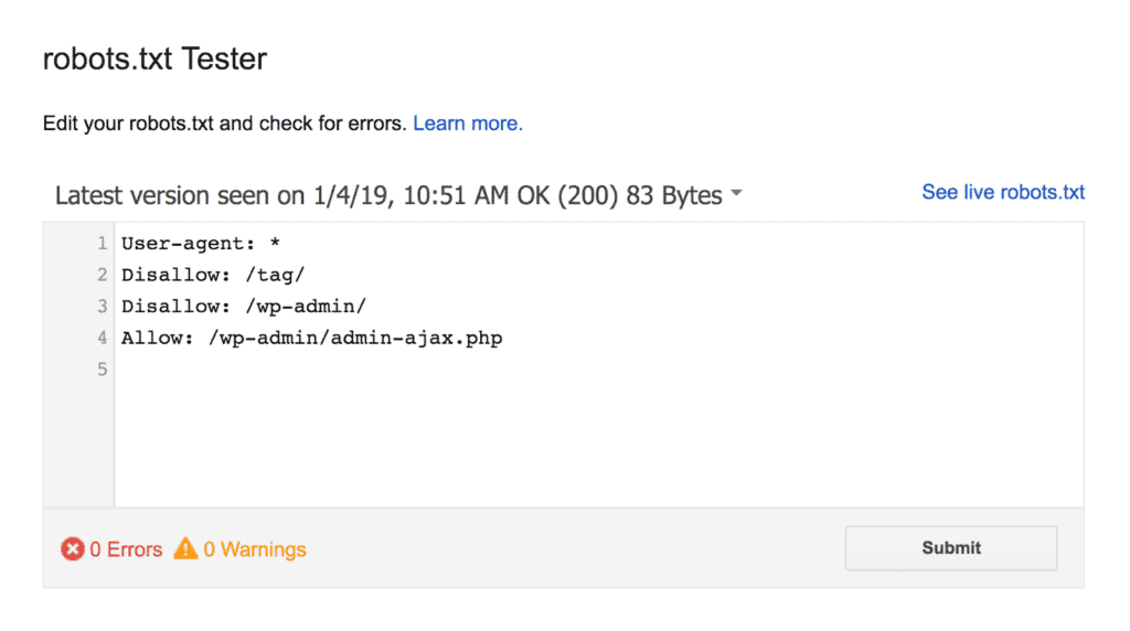 ข้อควรระวังในการทำ Robots.txt