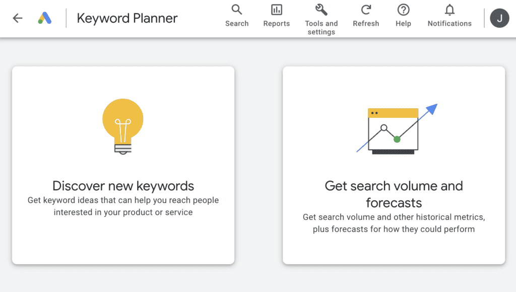 Google Keyword Planner