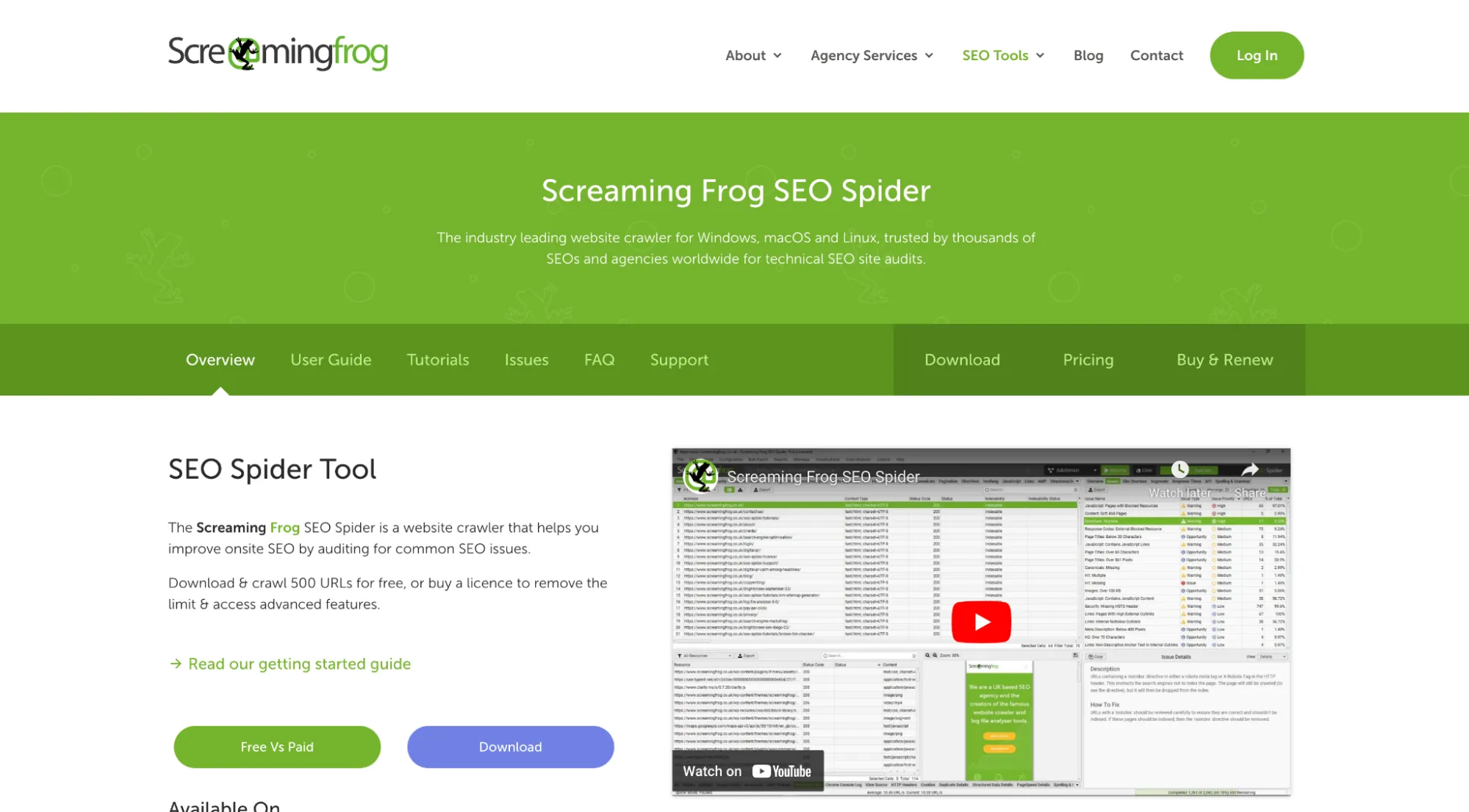 Screaming Frog