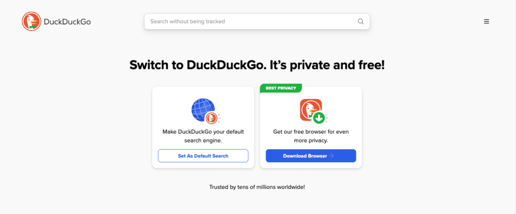 DuckDuckGo คืออะไร