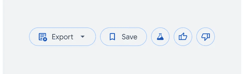 วิธีกด save AI overviews