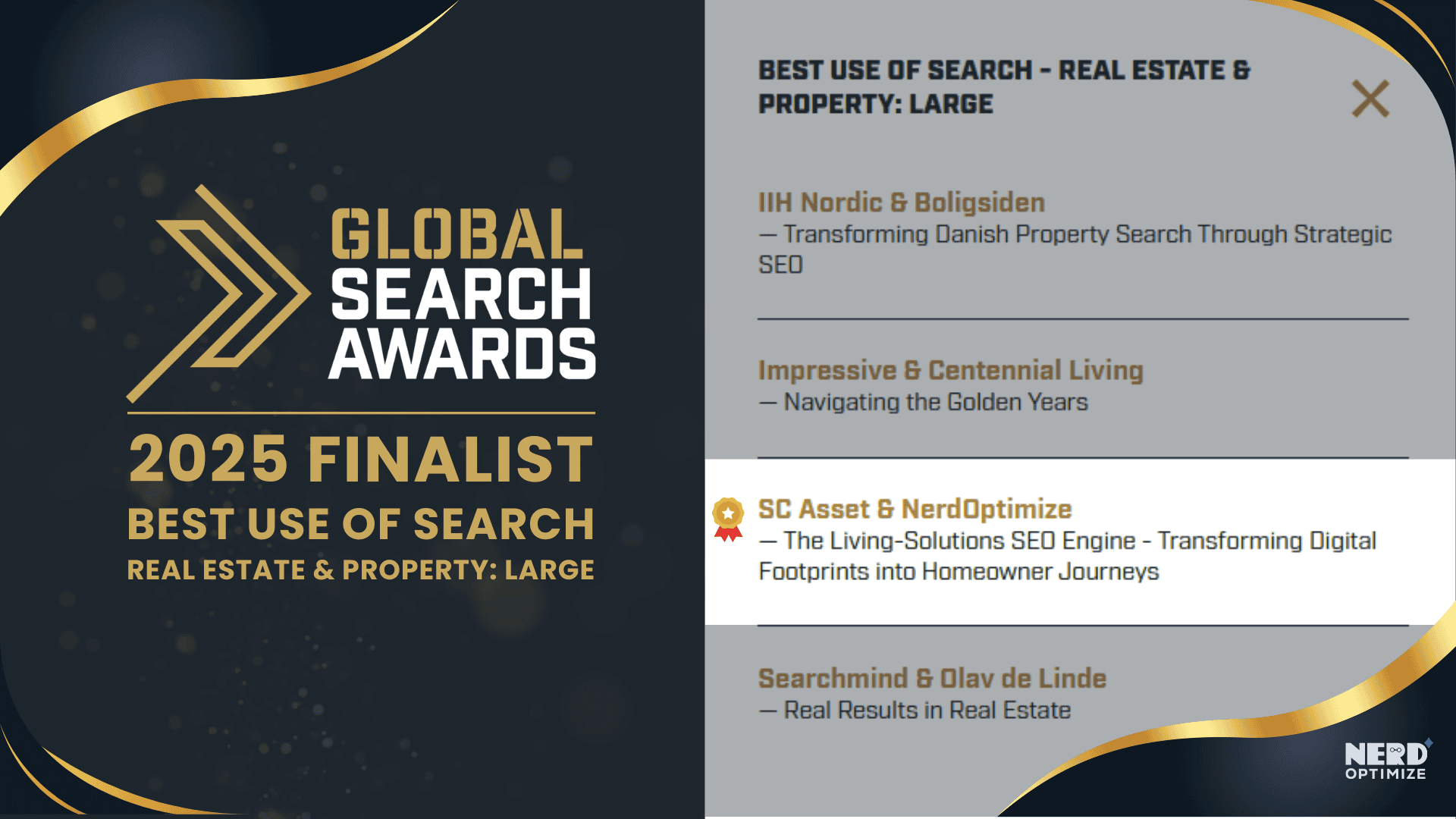global search award shortlist 2025