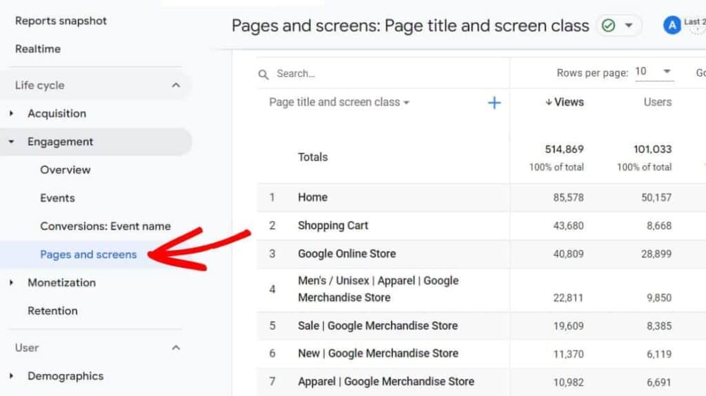 Bounce rate ดูตรงไหน