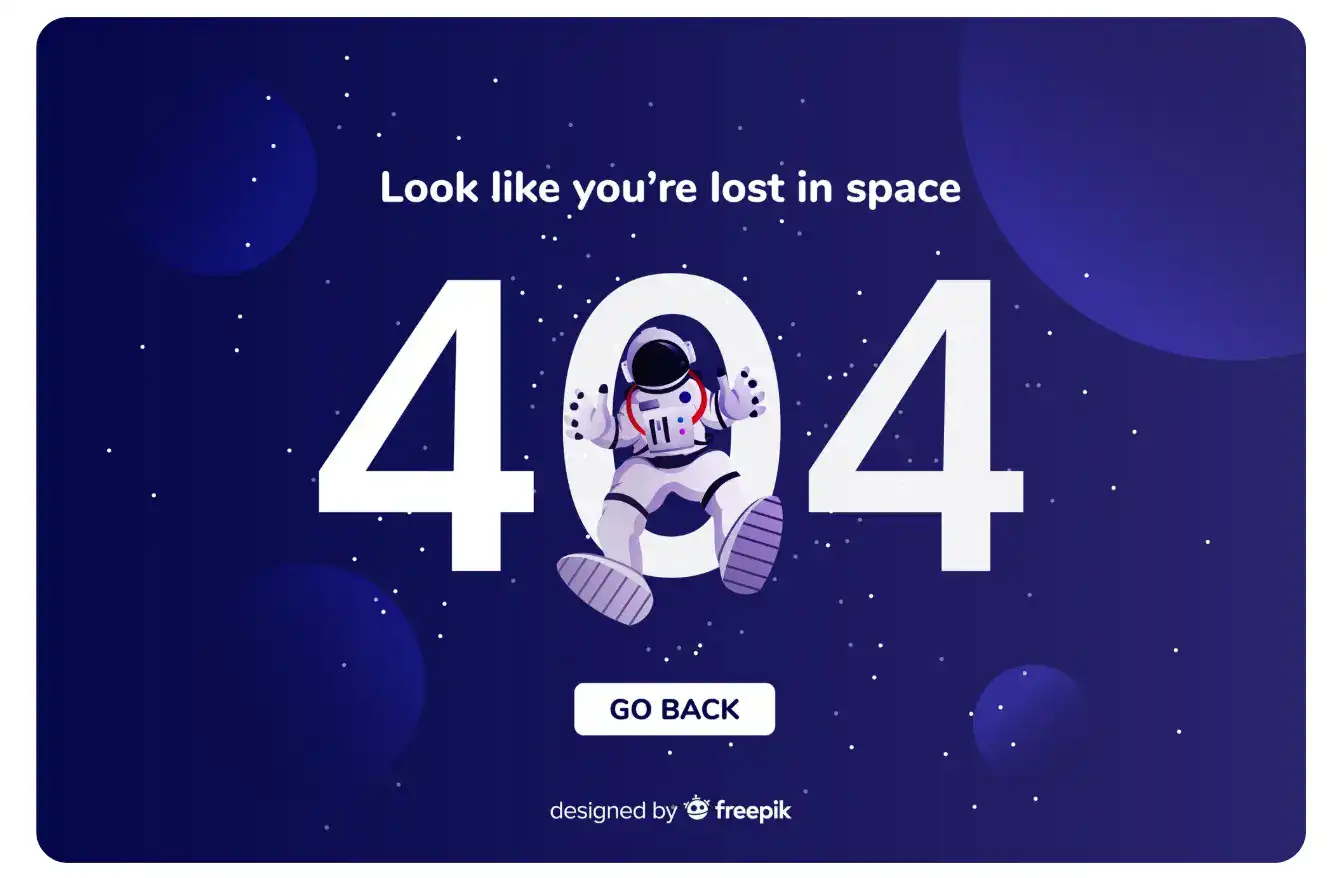 404 page not found