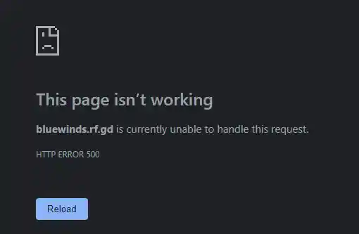 http error 500 เกิดจากอะไร